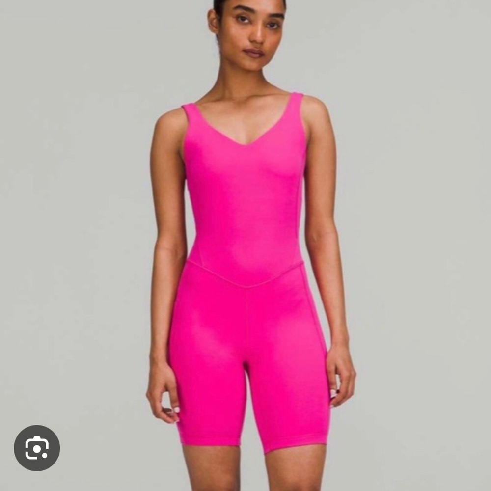 lululemon athletica Bright Pink Kids Bodysuit